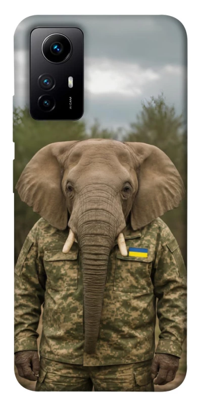 Чохол на Xiaomi Redmi Note 12S Слон захисник фото 1 з 1