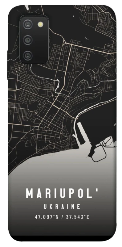 Чохол на Samsung Galaxy A03s Mariupol map фото 1 з 1