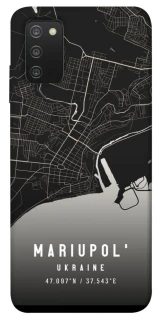 Чохол на Samsung Galaxy A03s Mariupol map фото 1 з 1