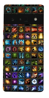 Чехол на Google Pixel 6 Pro Abilities menu ver.3 фото 1 из 1