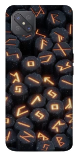 Чохол на Oppo A92s Вогняні руни фото 1 з 1