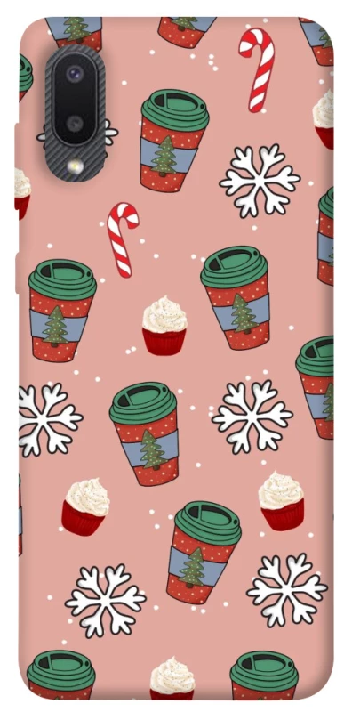 Чехол на Samsung Galaxy A02 Новогодний v38 фото 1 из 1