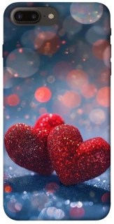 Чехол на Apple iPhone 7 plus / 8 plus Red hearts фото 1 из 1