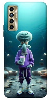 Чохол на TECNO Camon 17P Сквідвард фото 1 з 1