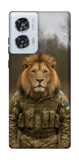 Чохол на Motorola Edge 50 Fusion Лев захисник фото 1 з 1