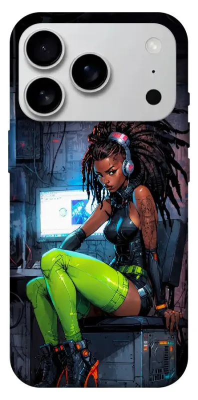 Чехол на Apple iPhone 18 Pro Max Cyber girl фото 1 из 1