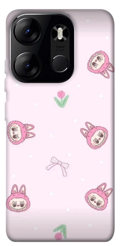 Чохол на Tecno Spark Go 2023 Labubu Flower фото 1 з 1