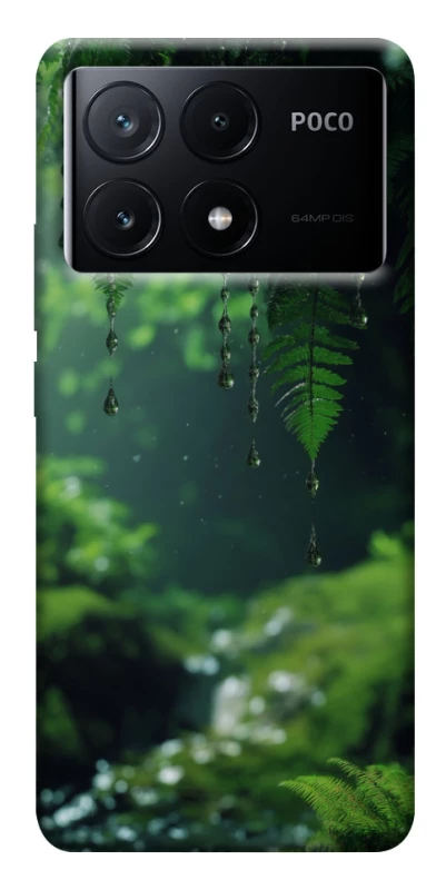 Чохол на Xiaomi Poco X6 rain forest фото 1 з 1