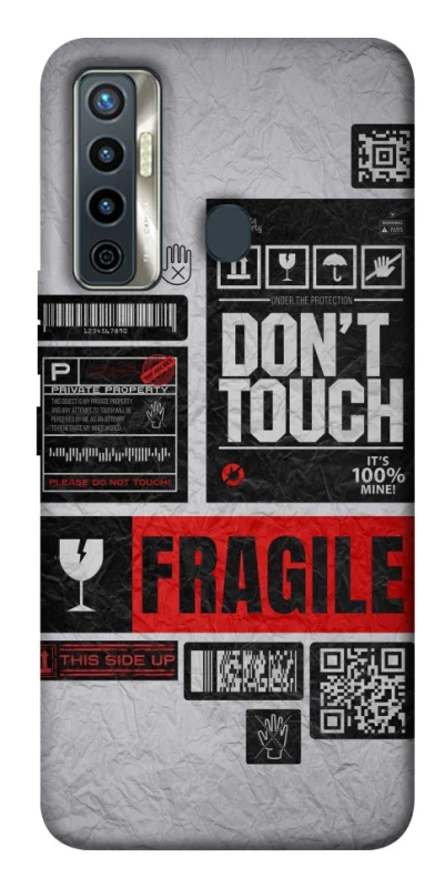 Чехол на TECNO Camon 17 Don't touch фото 1 из 1