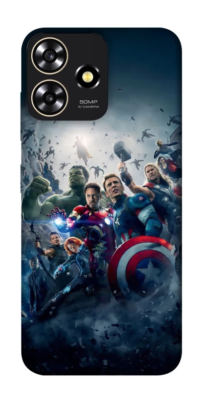 Чохол на ZTE Blade A73 4G Marvel heroes фото 1 з 1
