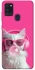 Чехол на Samsung Galaxy A21s Pink kitty фото 1 из 1