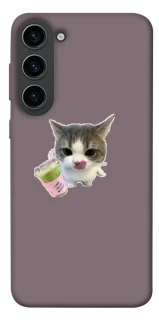 Чохол на Samsung Galaxy S23 cat matcha фото 1 з 1