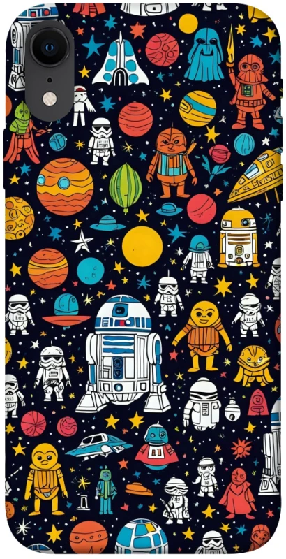 Чохол на Apple iPhone XR (6.1") Star Wars background ver.2 фото 1 з 1
