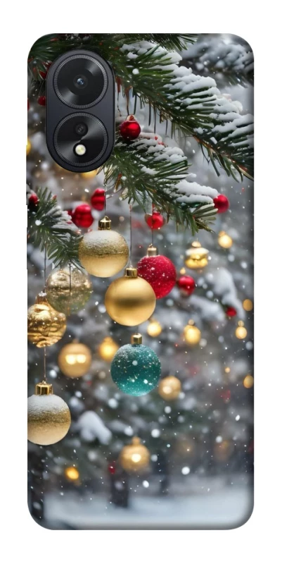 Чохол на Oppo A38 Новорічний v48 фото 1 з 1