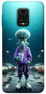 Чехол на Xiaomi Redmi Note 9s / Note 9 Pro / Note 9 Pro Max Сквидвард фото 1 из 1