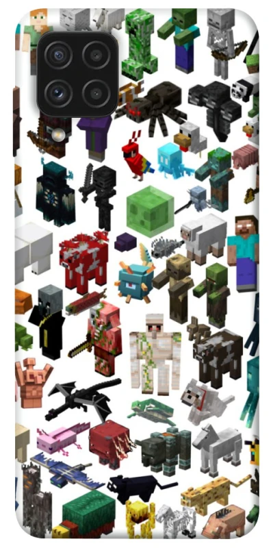 Чохол на Samsung Galaxy A22 4G Minecraft v4 фото 1 з 1