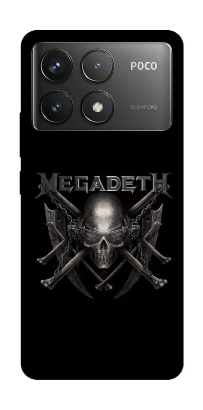 Чохол на Xiaomi Poco F6 Pro Megadeth фото 1 з 1