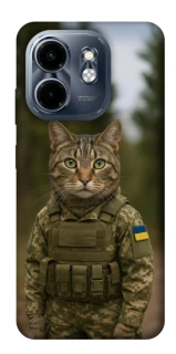 Чехол на Infinix Smart 9 4G / Hot 50i Кот защитник фото 1 из 1