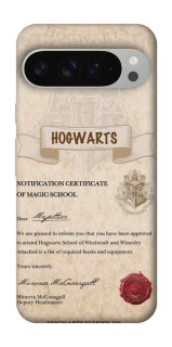 Чехол на Google Pixel 9 Pro XL The Hogwarts acceptance letter фото 1 из 1