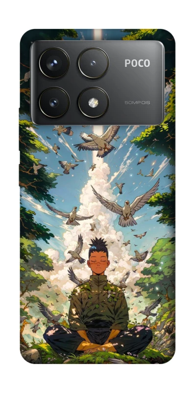 Чохол на Xiaomi Poco F6 Pro Meditation фото 1 з 1