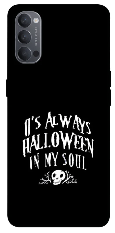 Чохол на Oppo Reno 4 Halloween in my soul фото 1 з 1