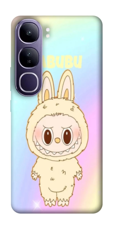 Чохол на Vivo Y300 Fluffy Rainbow Labubu фото 1 з 1