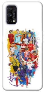 Чохол на Realme 7 Pro Football Abstract v2 фото 1 з 1