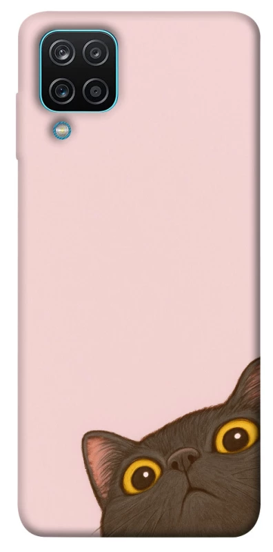 Чохол на Samsung Galaxy M12 Peeping cat фото 1 з 1