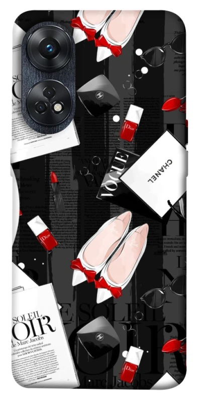 Чехол на Oppo Reno 8T 4G Fashion collage ver.4 фото 1 из 1