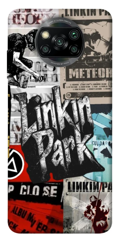 Чохол на Xiaomi Poco X3 NFC / Poco X3 Pro Linkin Park logo ver.2 фото 1 з 1