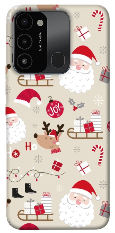 Чохол на TECNO Spark 8C Новорічний v1 фото 1 з 1