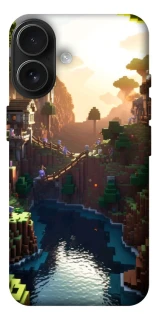 Чехол на Apple iPhone 17 (6.3") Minecraft sunset фото 1 из 1