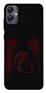 Чехол на Samsung Galaxy A05 Красное сердце фото 1 из 1