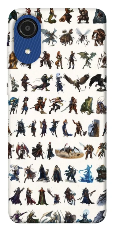 Чохол на Samsung Galaxy A03 Core Character Selection фото 1 з 1