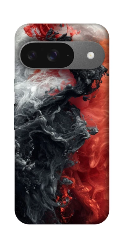Чохол на Google Pixel 10 Black and Red фото 1 з 1
