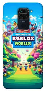 Чехол на Xiaomi Redmi Note 9 / Redmi 10X Roblox World фото 1 из 1