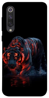 Чохол на Xiaomi Mi 9 SE fire tiger фото 1 з 1