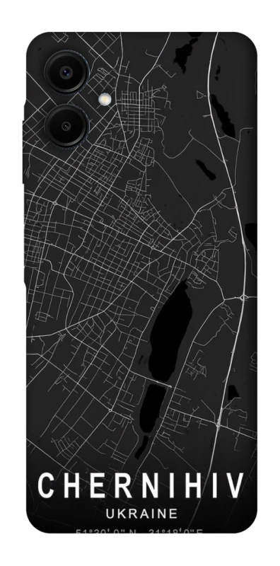 Чохол на Samsung Galaxy A06 Chernihiv map фото 1 з 1