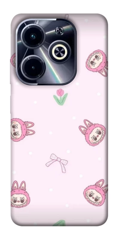 Чехол на Infinix Hot 40i Labubu Flower фото 1 из 1