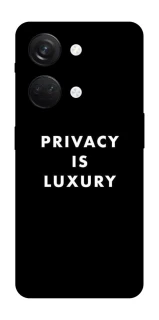 Чехол на OnePlus Nord 3 Privacy is luxury фото 1 из 1