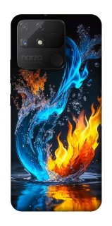 Чохол на Realme Narzo 50A Water And Fire фото 1 з 1