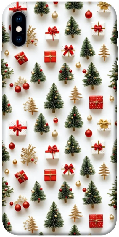 Чохол на Apple iPhone X (5.8") Christmas spirit ver.8 фото 1 з 1