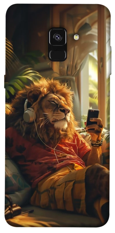 Чохол на Samsung A530 Galaxy A8 (2018) Лев v2 фото 1 з 1
