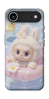 Чехол на Apple iPhone 17 Air (6.5") Labubu swimming фото 1 из 1