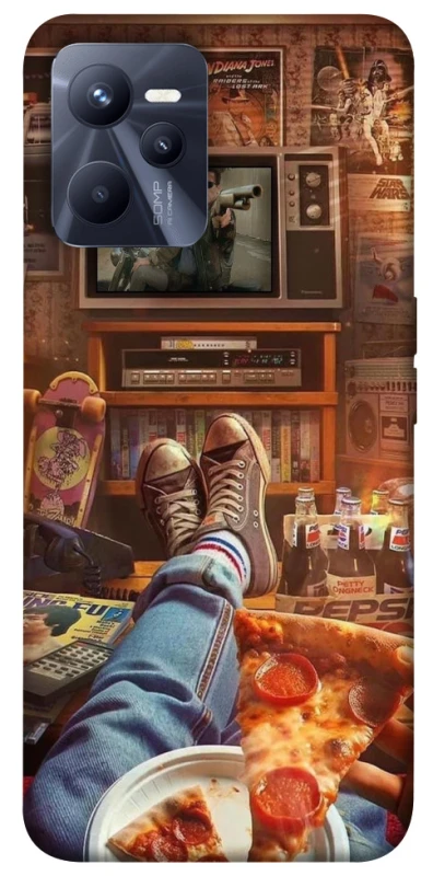 Чохол на Realme C35 Retro style v3 фото 1 з 1