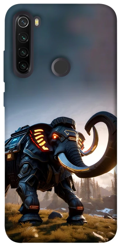 Чохол на Xiaomi Redmi Note 8T Cyber ​​elephant фото 1 з 1