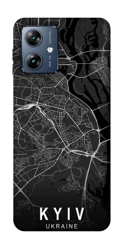 Чохол на Motorola Moto G54 Power Kyiv map фото 1 з 1