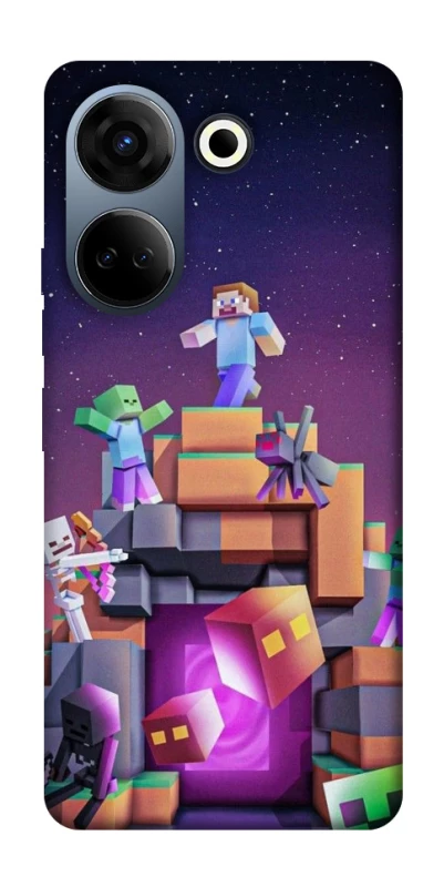 Чохол на TECNO Camon 20 Pro (CK7n) Minecraft aesthetics фото 1 з 1