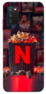 Чехол на Samsung Galaxy A03s Netflix and popcorn фото 1 из 1