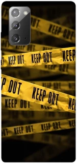 Чехол на Samsung Galaxy Note 20 keep out фото 1 из 1